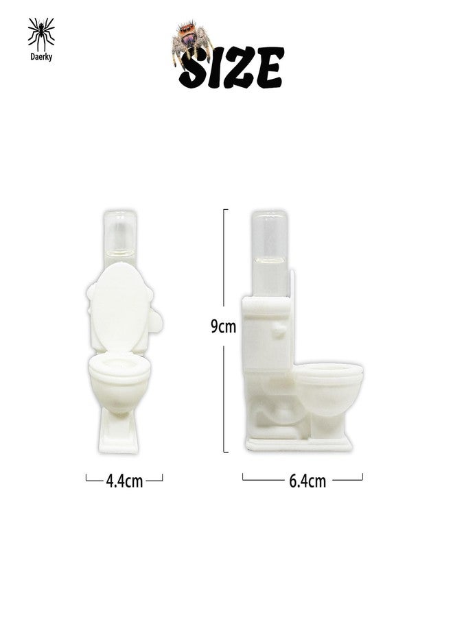 Daerky Jumping Spider Water Feeder, Spider Magnetic Hanging Water Feeder, Small Animal Fence Decoration, Suitable for All Kinds of Jumping Spiders and Small Insects Habitat Fence Accessories - Image 3